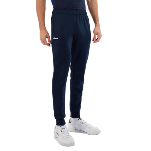 Pantalon de survêtement Ellesse Bertoni pour homme en molleton noir