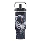 Marvel Rivals Venom Gaming Tumbler with Lid, 30 Oz, Stainless Steel