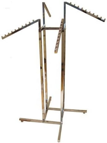Shopfiter Rails 4-Way Clothes Rail All SLOPING WATERFALL Fashion Shopfitting Garment ...