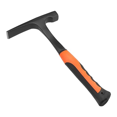 Martillo de ladrillo de 30 onzas, martillo de mampostería, martillo geólogo de acero, martillo de albañil/albañil para minería, por GENHAKON.