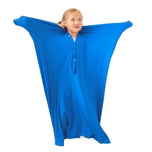 Harkla Body Sock - Sensory Socks for Kids - Stretchable Sack to Help Kids Relax and Focus - Easy to Wash Breathable Sensory Full Body Sock for Children - Small 40" x 27"