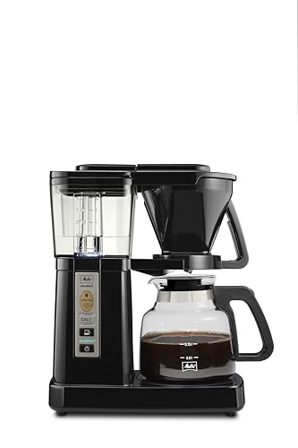 Melitta Excellent 5.0 DeLuxe Filterkaffeemaschine mit Glaskanne, schwarz Melitta Excellent 5.0 DeLuxe Filterkaffeemaschine mit Glaskanne, schwarz