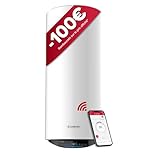 Ariston ABYLEOS XPERT WIFI Chauffe-eau Électrique Steatite Connecté 200L - Vertical Mural Ø530mm - Flexibilité Energétique - Remplacement à Vie - Technologie ACI - NF Performance 3 étoiles