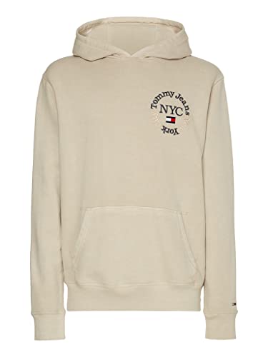 Tommy Jeans TJM Timeless Circle Sweat à capuche avec logo brodé