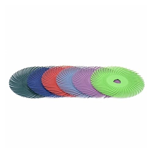 Disco De Cerdas Radiales De 3 Pulgadas For Pulir Joyería, Madera Y Metal.(220)