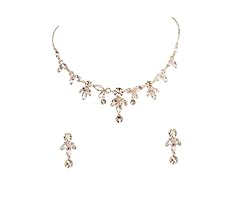 Champagne / Rose gold plated