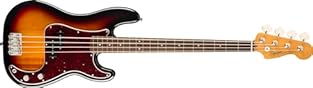 A tribute to the decade that made the P Bass an icon, the Classic Vibe ‘60s Precision Bass embodies the aesthetics of the original and produces massive tone. This electric bass guitar blends modern playability with vintage aesthetics. Ideal for begin...