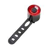 Fahrradbeleuchtung Set - 2000 mAh Lithium-Akku, wiederaufladbares Rücklicht und Rücklicht, wasserdichte Fahrradlampe | 4 Leuchtmodi für Mountainbike, Lumi