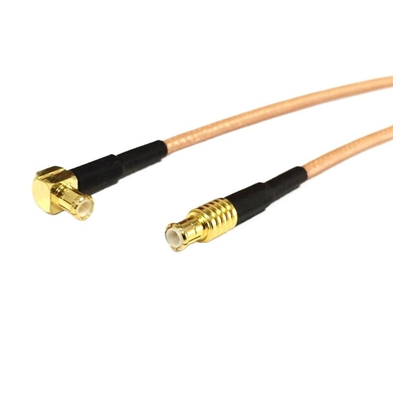 Wireless Modem Cable MCX Male Straight to Right Angle Pigtail Adapter RG316 10cm/15cm/30cm/50cm(1000cm)