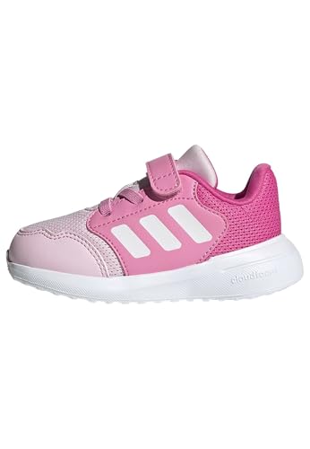adidas Unisex Kinder TENSAUR Run 3.0 Shoes Children, Clear Pink/Cloud White/Pulse Magenta, 34 EU