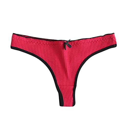 ZTFYKLIN Ropa Interior Mujer Tanga De para Cintura A Través La (Red, M) Bragas Broma Blancas Hipster Algodon Braga Alta Sin Costuras Encaje Talla Grande Running Bikini Azul Rosa Altas Navidad