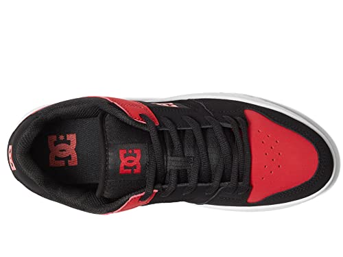 DC DC Men's Manteca 4 Casual Skate Shoe Black/Athletic RED 8.5