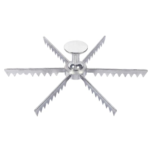 Cortador de pizza de aleación de aluminio de fácil limpieza con forma de engranaje, herramienta creativa para pizza, divisor de masa adecuado para porciones iguales