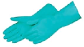 2970SL/L Nitrile Liquid Proof Unsupported Glove with Flock Lined, Chemical Resistant, 15 mil Thickness, 13
