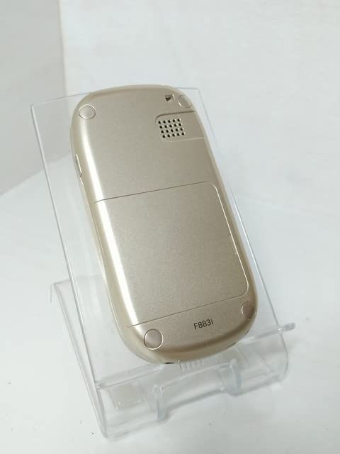 Amazon | 携帯電話 FOMA F883i らくらくホンベーシック （ゴールド