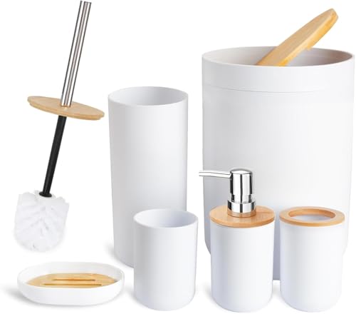 best bamboo bathroom accessories