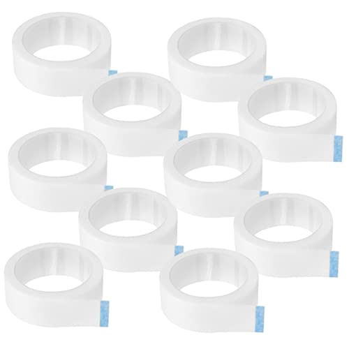 VICASKY Eyelash Extensions 10 Rolls Lash Tape Easy to Use Lash Extension Adhesive Non Woven Fabric Tape