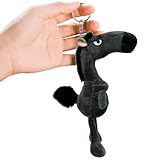 Décoration de cheval signe du zodiaque festif : profitez du symbolisme de la chance avec ce porte-clés poney en peluche qui a été soigneusement fabriqué pour capturer l'essence de l'année du cheval. Sa forme charmante est idéale comme cadeau de Noël et décoration festive.