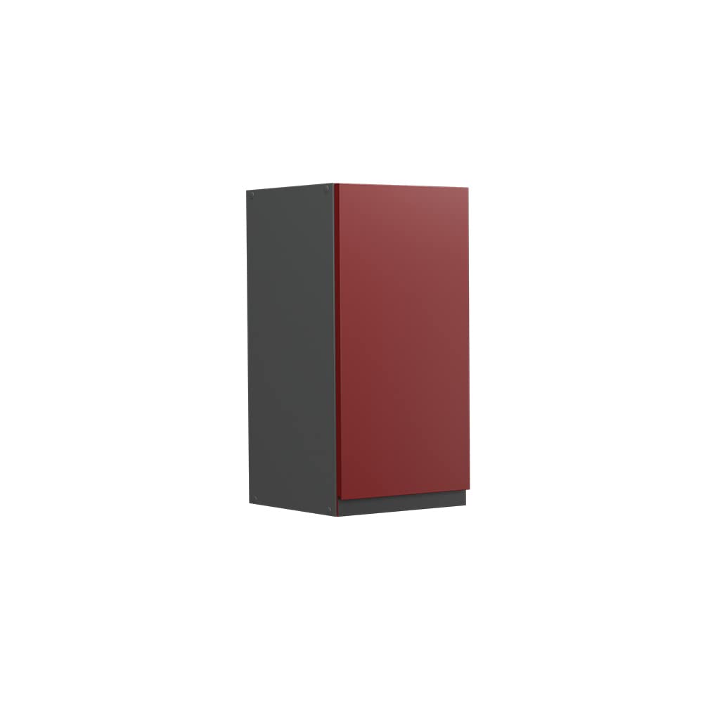 Vicco Wall cabinet Raul, Red, 30 cm