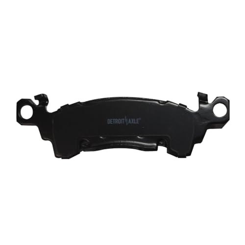 Image of Detroit Axle - Front Ceramic Brake Pads with Hardware Set Replacement