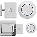 Wireless Control Light Switch Off Tool Lazy Automatic Button Pusher(White Round)