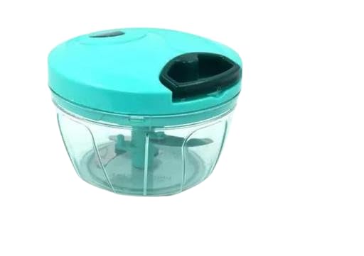 500ML Mini Handy Chopper and Fruit Cutter | Chilly with Stainless Steel Blades (Pack of 1, Multicolor) Chopper Chopper dori Slicer Chilly Cutter Chopper Blue I,_KP15-image-41
