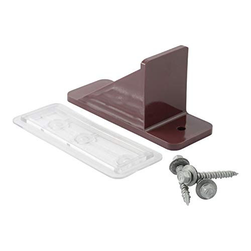 50 Pack Snow Guards for Metal Roofs – Includes Perfect Seal Gaskets & Screws – Heavy-Duty Polycarbonate Snow & Ice Stops – Prevents Sliding Snow - Burgundy - Made in USA