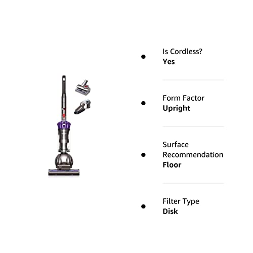 Dyson Slim Ball Animal Cleaner Upright Vacuum, Large, Iron/Purple #TOP5