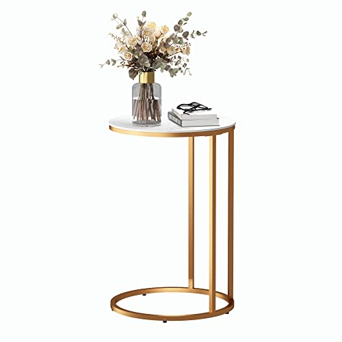 Alfabc CS.SIN1624WG Upgraded Round C Shaped End Table cover