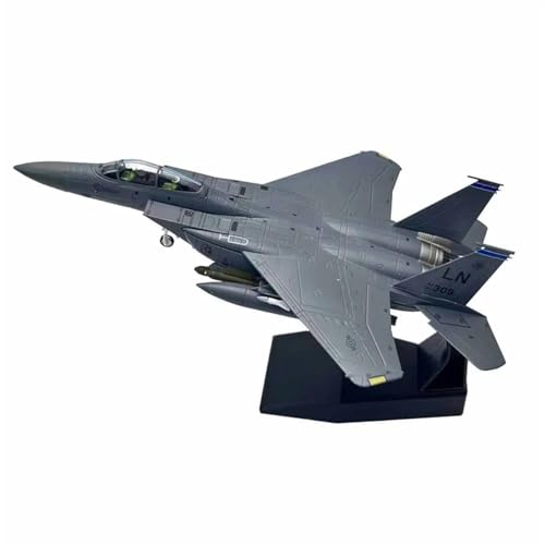 Avión F-15E Strike Eagle escala 1/100 CLMJHG caza-bombardero de aleación diecast metal