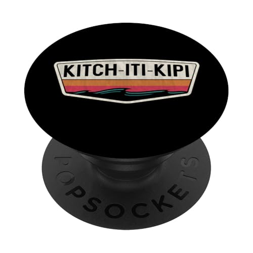 Parc d'État Kitch-Iti-Kipi, Michigan, Kitch-Iti-Kipi Palms Book PopSockets PopGrip Adhésif
