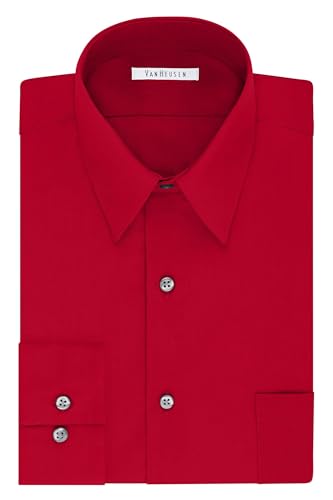 Image of Van Heusen Men's Tall FIT Dress Shirts Poplin