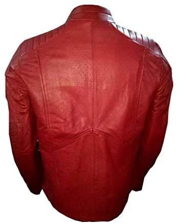 Men’s Clark Kent Tom Welling Genuine Leather Jacket Super3