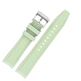 Tovimall Bands for Moonswatch Watch,Curved No Gap Silicone Strap,Compatible with Omega X Swatch Moonswatch Speedmaster 20mm Watch
