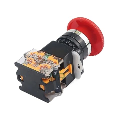 Arrêt d'urgence LA38-11ZS pour stopper une panne électrique 22mm 2NC