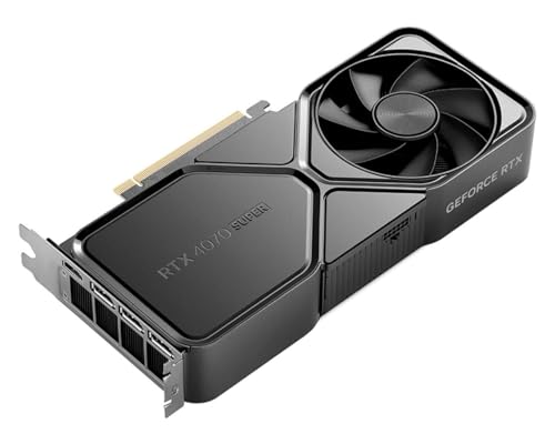Image of NVIDIA - GeForce RTX 4070 Super 12GB GDDR6X Graphics Card - Titanium /Black