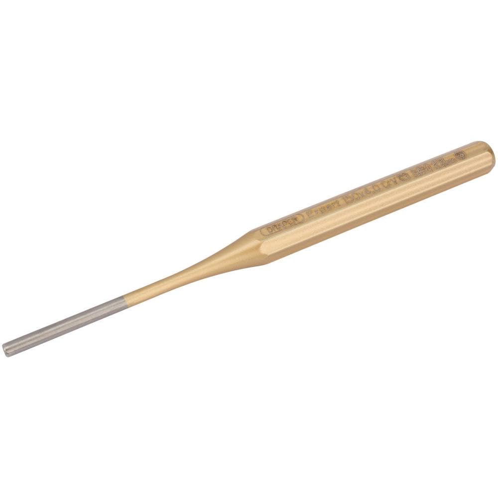 Draper 51687 119 Expert Octagonal Parallel Pin Punch, 4mm x 150mm , Blue