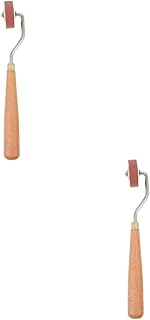 COHEALI 2 Pcs Ink Roller Sponge Applicator Paint for Canvas Rug Making Supplies Rubber Roller for Crafts Paint Rubber Roller Brayer Small Rubber Rollers Ink Roller for Printing Wooden 3D