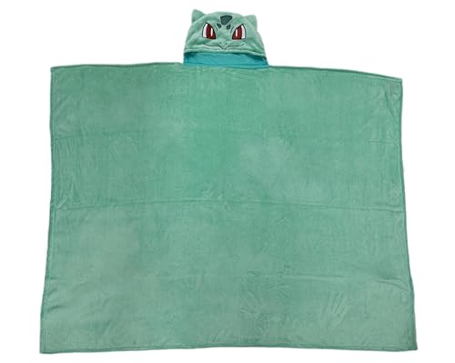 Plaid à capuche 3D POKEMON Bulbizarre 120 x 150 cm - vue 4