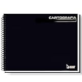 Caderno de Desenho, Tamoio, Universitário, Capa Dura, Preto, 48 Folhas, Unidade