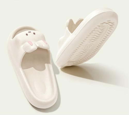 Image of Cartoon Duck Slippers Slides for Women Men Cute Cloud Slides Slipper Unisex Animals Beach Slippers Lightweight Summer Shoes
