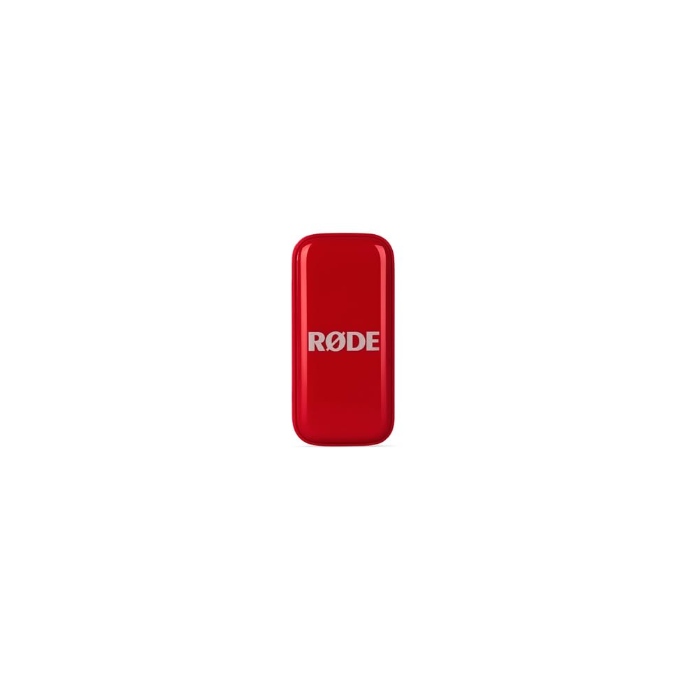 RØDE Wireless Micro Kompakter kabelloser Mikrofon Zwei Mikrofone Ladecase USB-C Rot