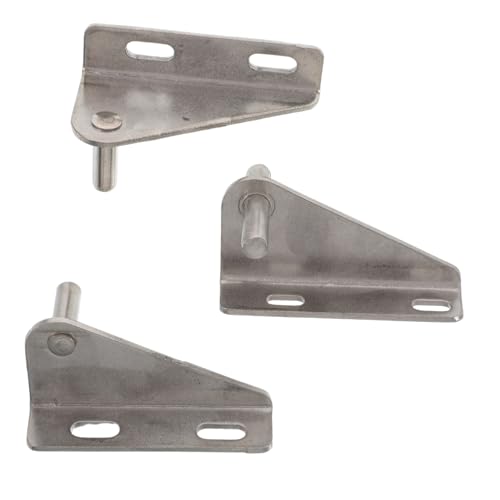 IMIKEYA Bisagras para Congelador 3 Unidades Eje para Puerta De Refrigerador Mini Refrigerador Bisagra para Puerta De Congelador De Doble Puerta Manija para Puerta De Congelador