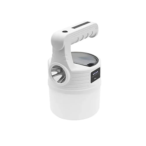300W Solar Kamp Lambası 3000 Lümen 10 Modlu Şarjlı LED Işıldak Powerbank Çadır Feneri Mkmp-008