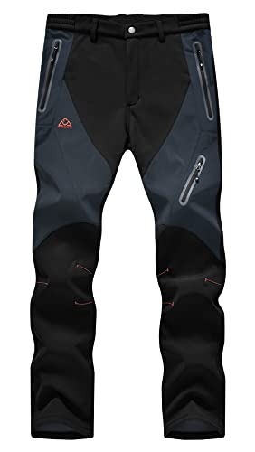 Outdoor Ventures Damen Softshellhose Winter - Wasserdicht 8000mm & Gefüttert Für Wandern & Skifahren