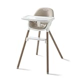 Graco Ready2Dine 4-in-1 Highchair, Portable High Chair with 4 Growing Stages, Foldable Baby High Chair, Toddler Feeding Seat, Youth Stool, and Big Kid Seat, Linden