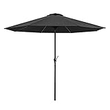 Devoko 9 FT Patio Umbrella Outdoor Table Market Umbrella with Easy Push Button Tilt for Garden,...