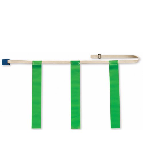 212 Main Triple Threat Flag Football Belts - Green - Small