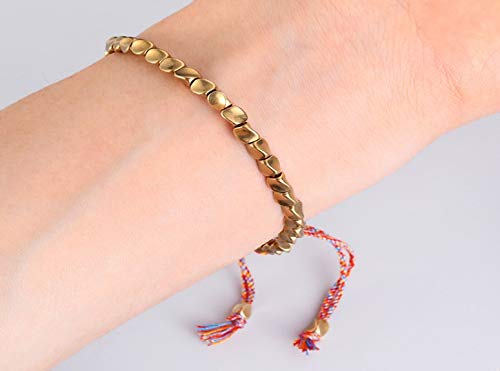CHICIEVE Copper Bracelet Handmade Tibetan Women Men Bracelet Lucky Amulet Rope Bracelet and Bangles Jewelry3