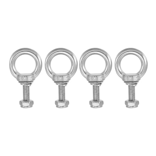 PATIKIL AC{g M8 {g ˂25mm 304XeX|OlW Zp˂ ibg KXPbg bV[t ݂艺Œ`F[ C[[vp 4Zbg